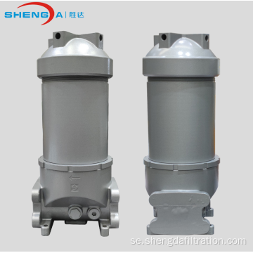 Inline -filter för aluminium/kolstål för hydrauliska enheter
